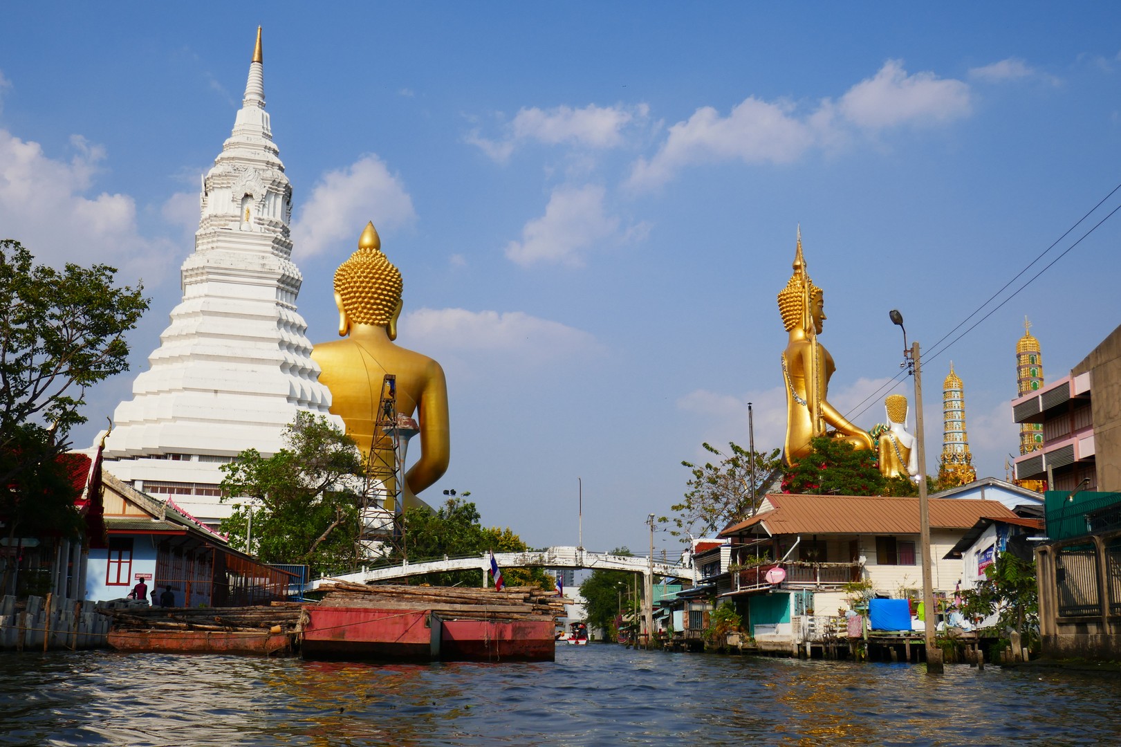 Bangkok Floating Market, Artist House & Big Buddha